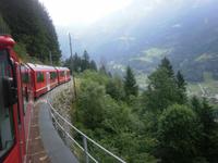 Fahrt mit dem Bernina-Express