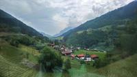 Fahrt mit dem Glacier Express