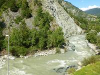 Fahrt mit dem Glacier-Express (Goms)
