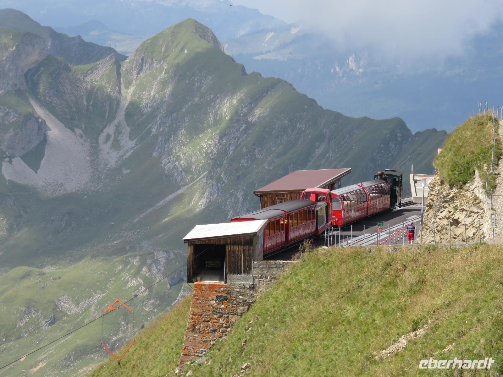 Fahrt mit der Brienzer Rothornbahn