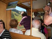 Fahrt mit der Furka- Dampfbahn