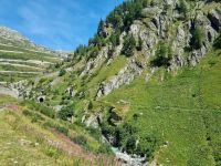 Fahrt mit der Furka-Dampfbahn von Realp nach Oberwald...