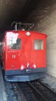 Fahrt mit der Rigi-Bahn von Vitznau nach Rigi-Kulm