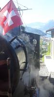 Fahrt mit der Rigi-Dampfbahn