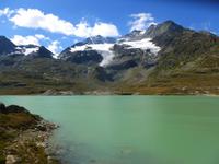 Fahrtimpressionen Bernina-Express (Lago Bianco)