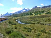 Fahrtimpressionen Bernina-Express