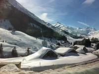Fahrtimpressionen vom Glacier-Express