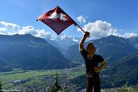 Fakultativer Ausflug - Harder Kulm - Standseilbahn - Blick auf Interlaken und Jungfraugruppe