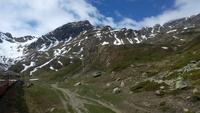 Fart mit dem Bernina Express
