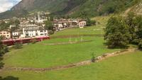 Fart mit dem Bernina Express