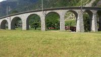 Fart mit dem Bernina Express