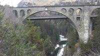 Glühweinpause am Solisviadukt