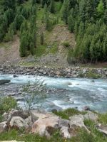 Gletscherfluss vom Roseggletscher