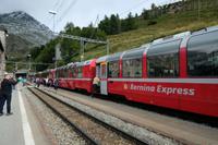 Halt auf Alp Grüm