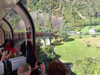 Im Kreisviadukt von Brusio