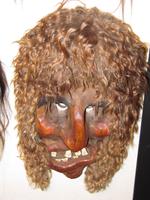 Im Lötschentaler Museum - Tschäggätta-Maske