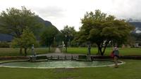 Interlaken, Spaziergang durch die Stadt und nach Unterseen