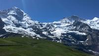 Jungfraujoch, mit der Bahn von Interlaken, Kleine Scheidegg zum Jungfraujoch
