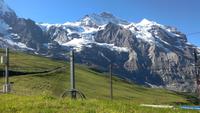 Kleine Scheidegg, Blick auf die Jungfrau