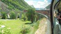 Kreisviadukt des Bernino Express