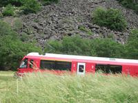 Kreisviadukt in Brusio- der Zug kommt !