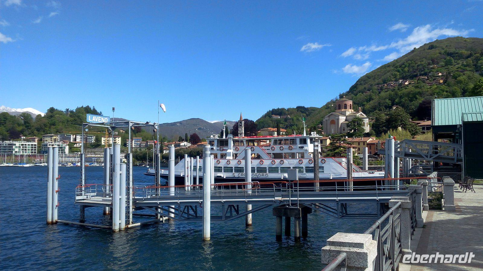 Lago Maggiore,Pause in Laveno