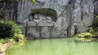 Luzern, Stadtführung mit Susi, Löwendenkmal