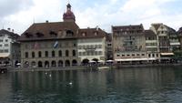 Luzern, Stadtführung mit Susy,Blick von der Kapellbrücke