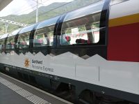 Mit dem Gotthardt Panorama Express nach Bellinzona