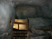 Mittelallalin, Eisgrotte