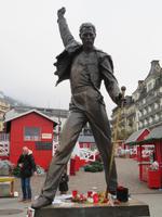 Montreux - Uferpromenade - Denkmal für Freddy Mercury