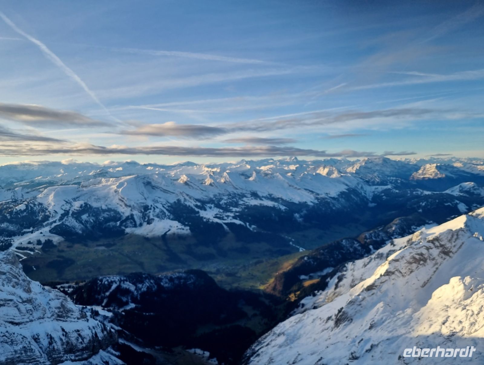 Panorama-Frühstück auf dem Säntis