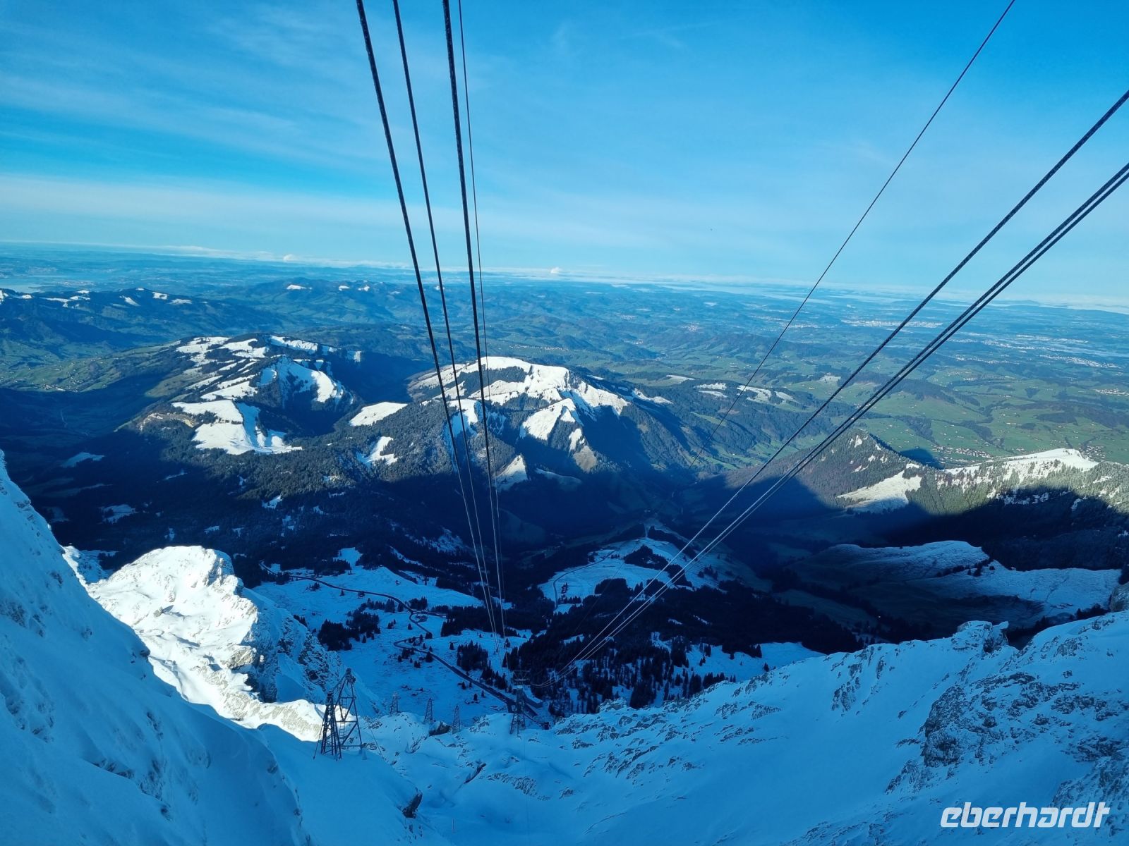 Panorama-Frühstück auf dem Säntis