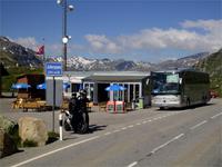 Pause am Julierpass