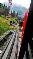 Pilatusbahn - und hier die neue Weichentechnik
