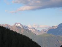 Riederalp - Blick in die Walliser Alpen - Abendstimmung