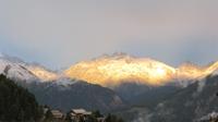 Riederalp - Blick in die Walliser Alpen - Sonnenuntergang