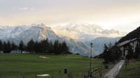 Riederalp - Blick in die Walliser Alpen - Sonnenuntergang