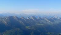 Säntis, Blick auf die Churfirsten