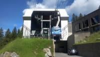 Säntis, Talfahrt mit der Seilbahn