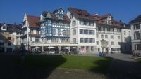 Schöne Fachwerkhäuserim Stadtinnern
