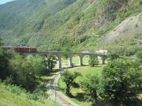 Schleife in Brusio