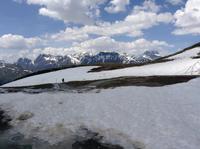 Schnee und Berge