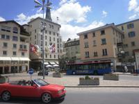 Schulplatz in St. Moritz