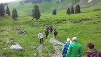 Schwägalp , Wanderung mit Alfred