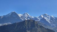 Schynige Platte: Eiger, Mönch und Jungfrau