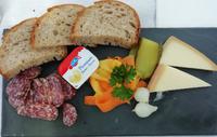Unser Mittagessen im Glacier-Express