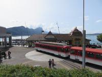 Vitznau Depot der Rigi-Bahn