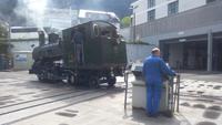 Vitznau, Fahrt mit der Rigi-Dampfbahn nach Rigi-Kulm