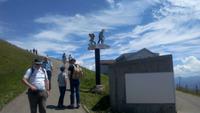 Vitznau, Fahrt mit der Rigi-Dampfbahn nach Rigi-Kulm